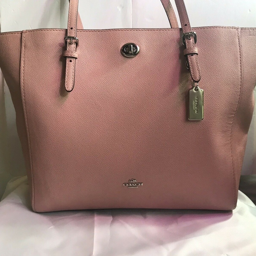 Coach Turnlock Tote in Blush
